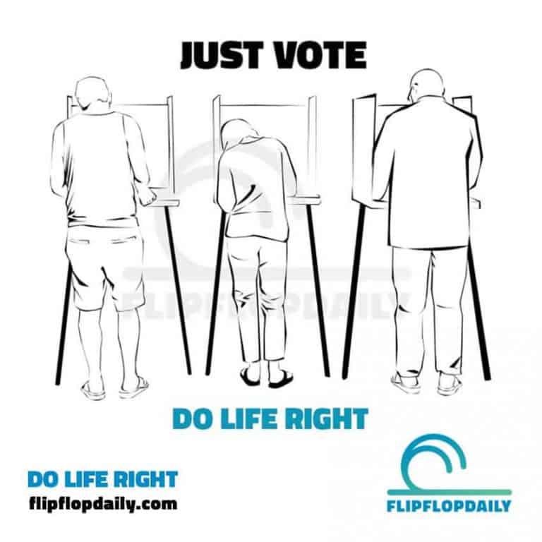 just vote flip flop daily