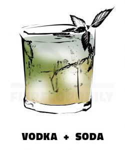 vodka soda do life right